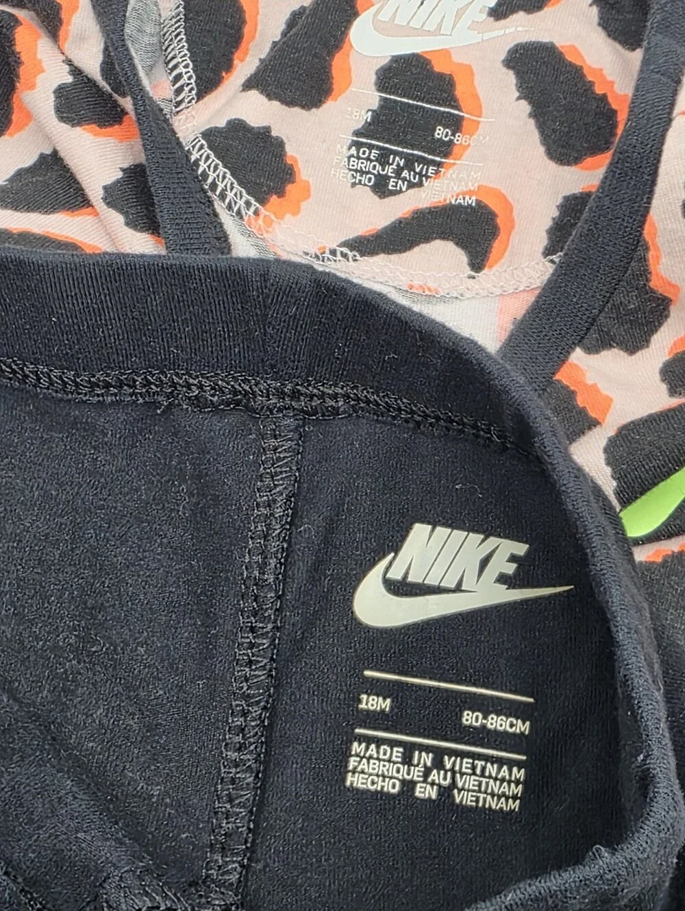 Nike baby girl boxy tee and shorts set size 18 months - Picture 2 of 3